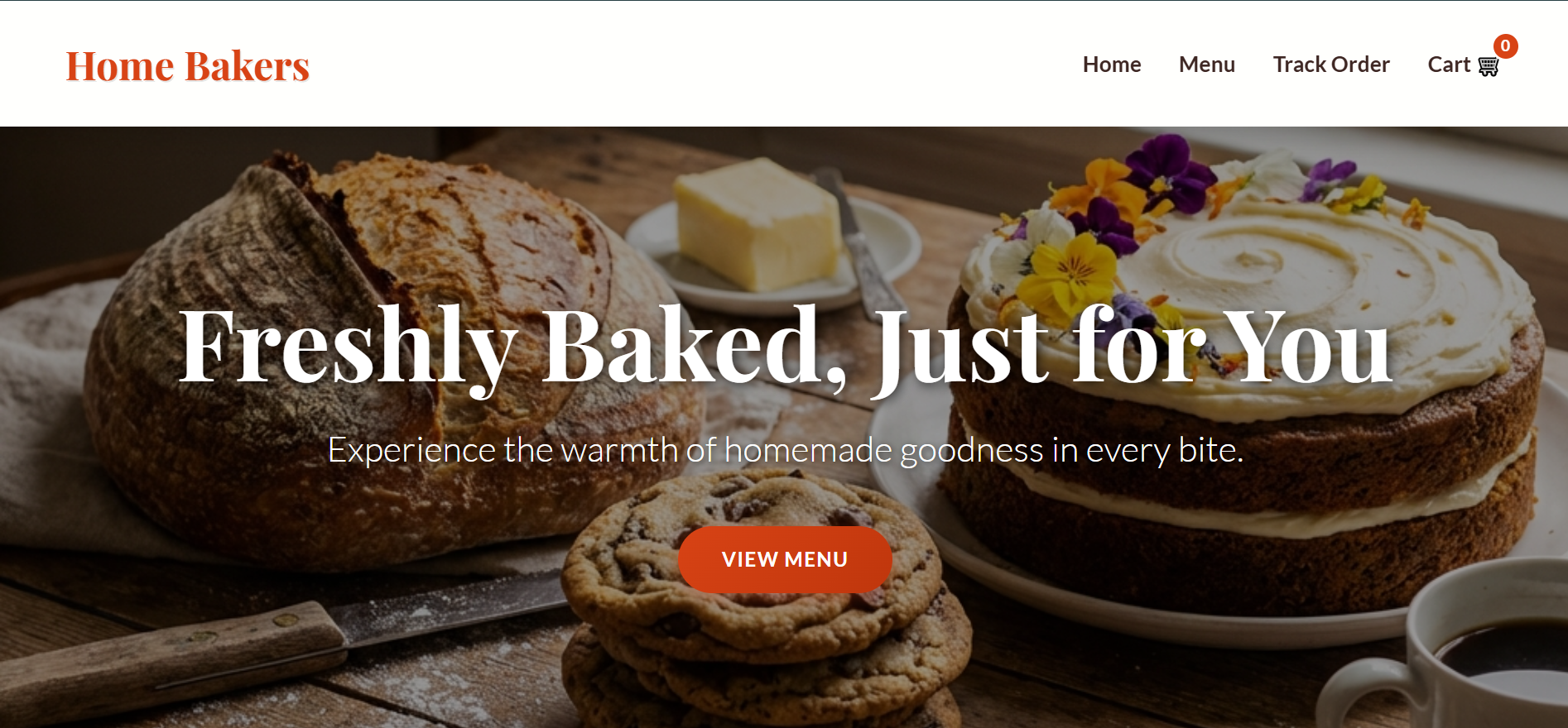 Home Bakers Storefront
